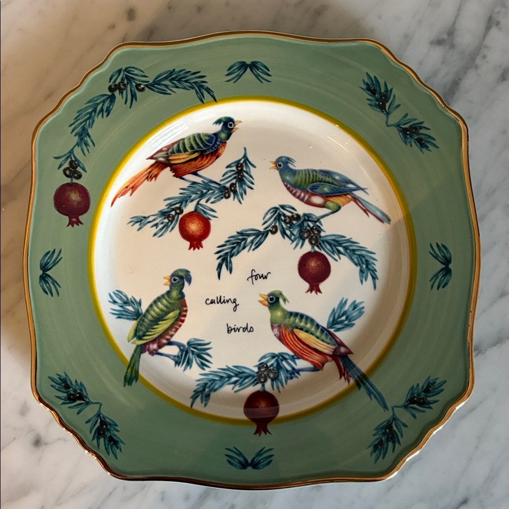 12 days of Christmas! Anthropologie - Four calling birds